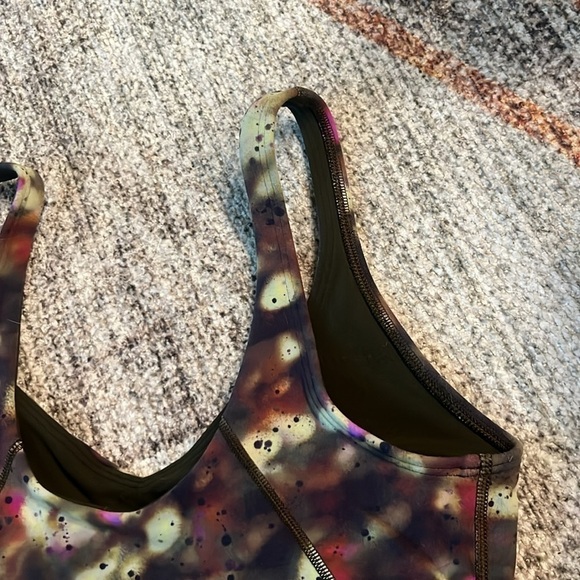 LULULEMON Align Tank Top Soft Focus Print Size 4 – Buttery Nulu Fabric Crop - Picture 9 of 9